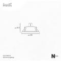 SIDRA DWONLIGHT PBL 140MM 4K